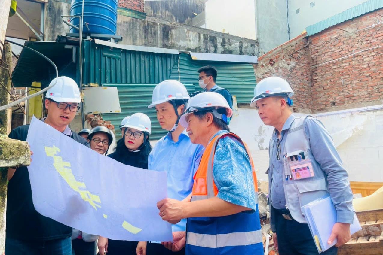 Phường Yên Hòa hoàn thành giải phóng mặt bằng Vành đai 2,5 trước tiến độ
