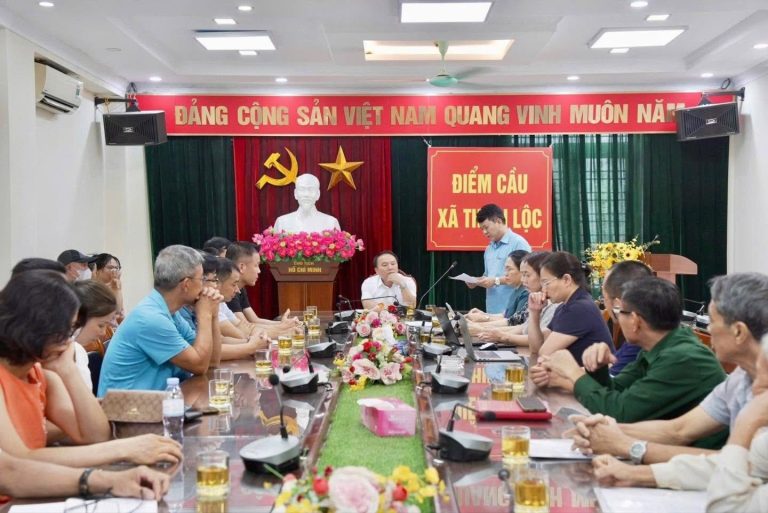 Xã Thiên Lộc: Thực hiện phá dỡ, di chuyển tài sản phục vụ dự án Cầu Thượng Cát trước ngày 25-6