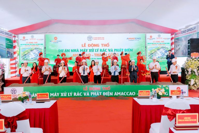 Hà Nội: Động thổ Nhà máy xử lý rác, phát điện vốn đầu tư 3.000 tỷ đồng